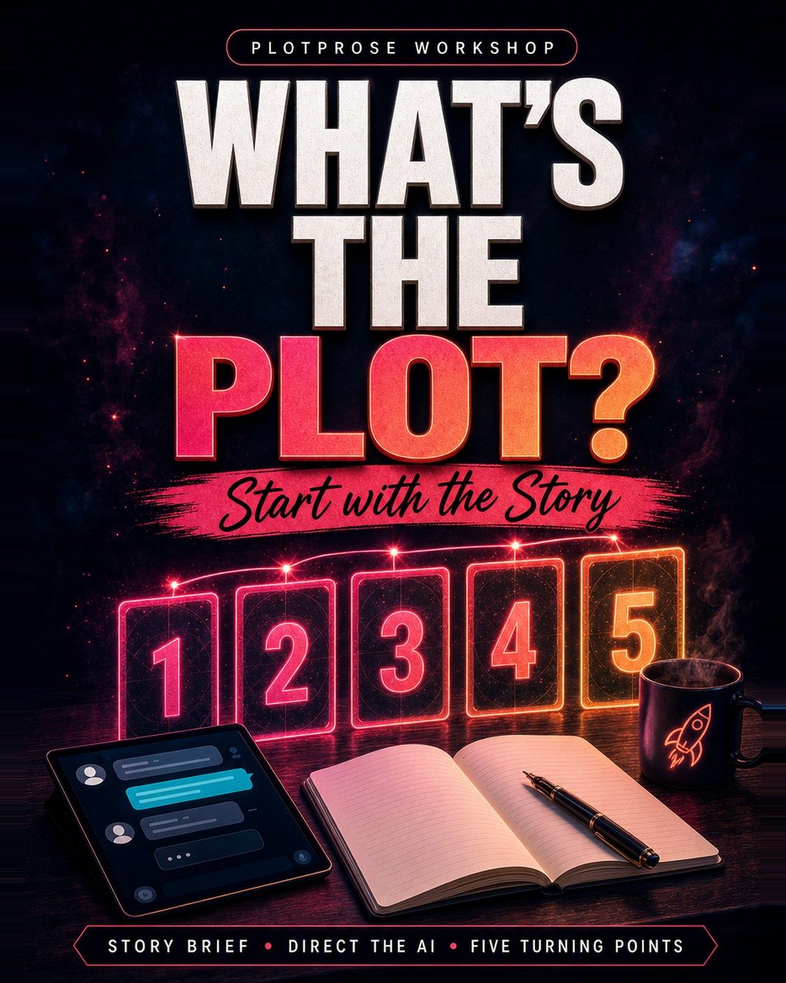 What's the Plot? Inside My AI Writing Process