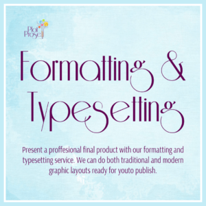Formatting & Typesetting