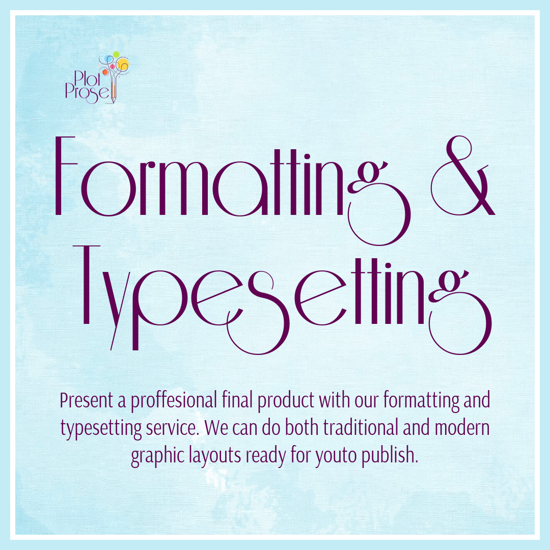 Formatting & Typesetting
