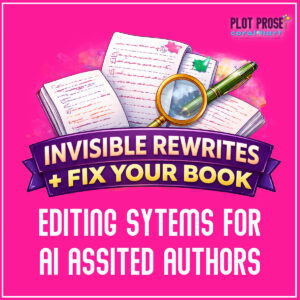 Invisible Rewrites + Fix Your Book - AI Self-Editing Workshop for Romance Authors