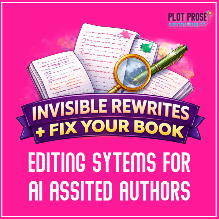 Invisible Rewrites + Fix Your Book
