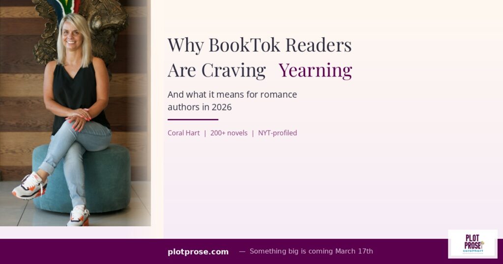 BookTok yearning trend for romance authors - blog featured image | PlotProse