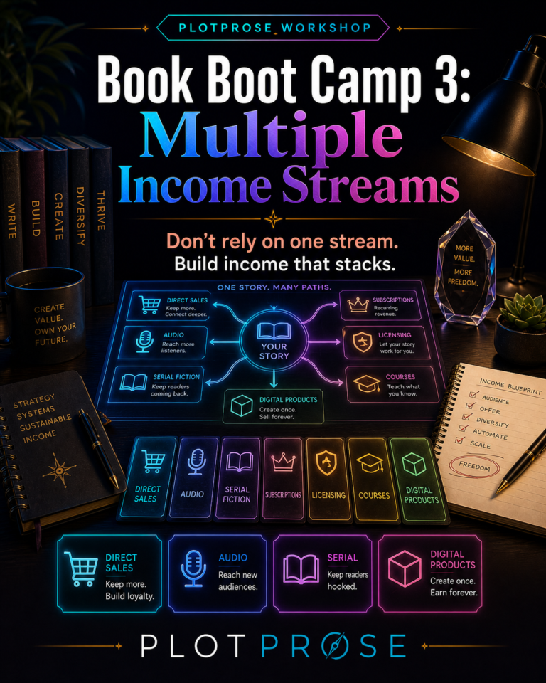 Book Boot Camp 3: Multiple Income Streams