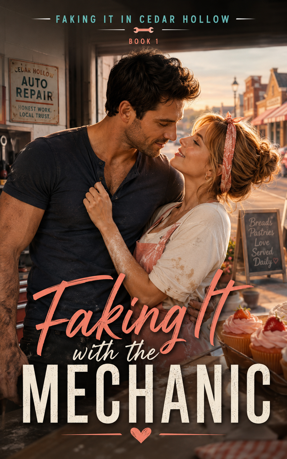 Faking It with the Mechanic — Cedar Hollow One cover
