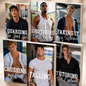 Hartwell Hotshots - A 6-Book College Sports Romance Series - romance book cover | PlotProse