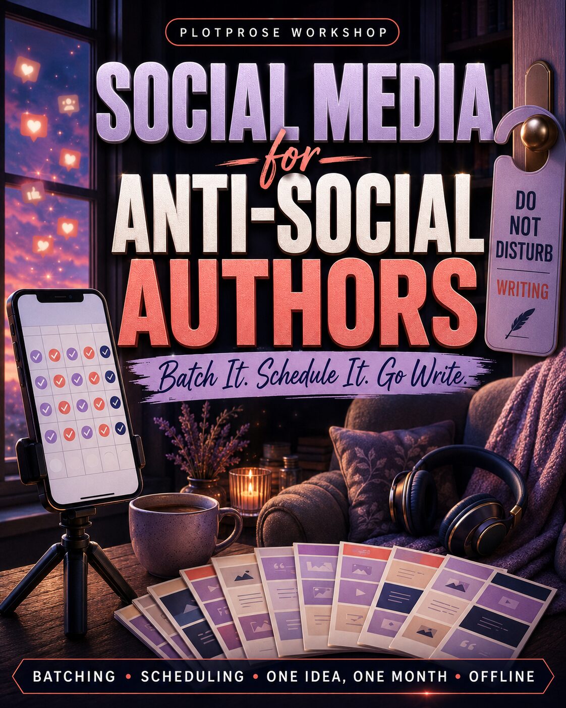 Social Media for Anti-Social Authors
